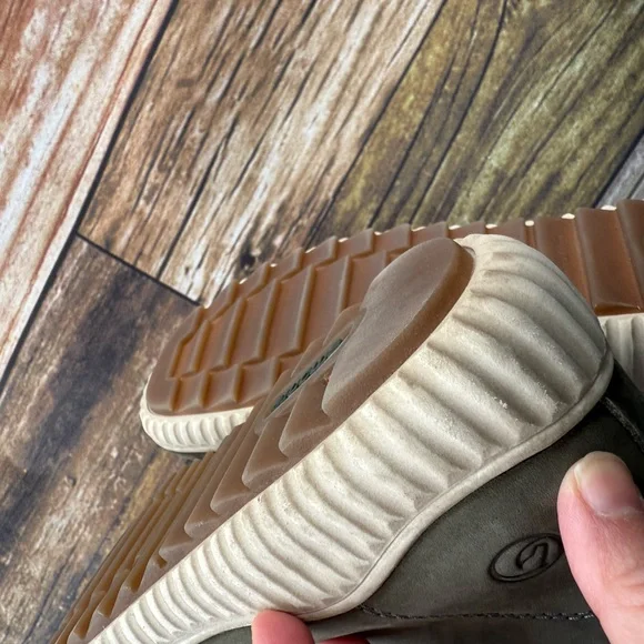 Remonte by Rieker Green Leather Dorndof Liv Side Zip Booties Women's Size 40 - Picture 5 of 6